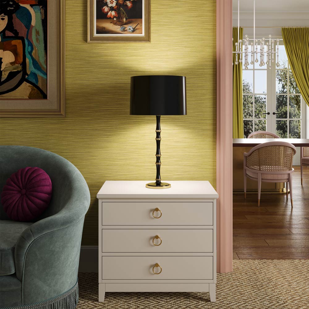 Kane Table Lamp in living room.