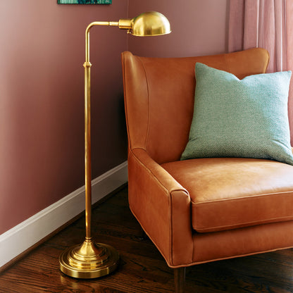 Kinetic Floor Lamp in living room.