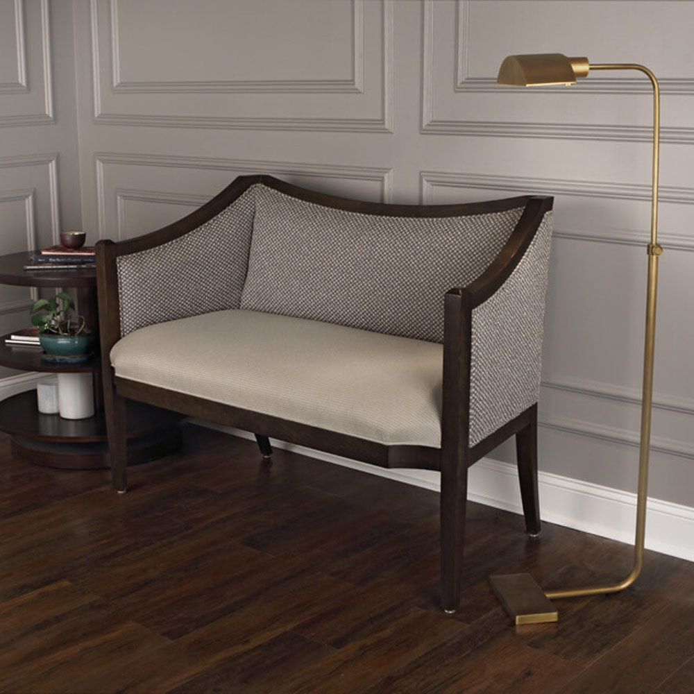 Koleman Adjustable Floor Lamp in living room.
