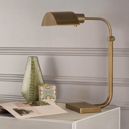 Koleman Adjustable Table Lamp in living room.