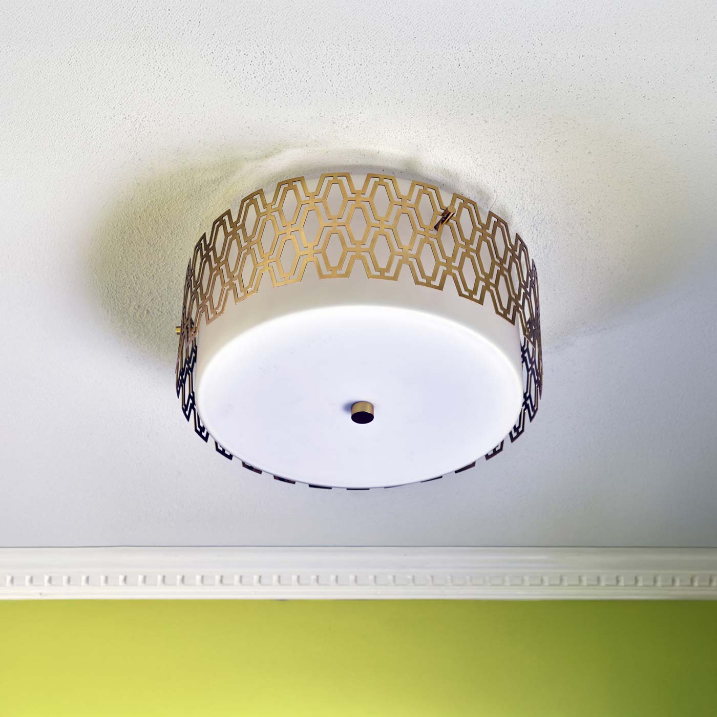 Marcel Flush Mount Ceiling Light in Detail.