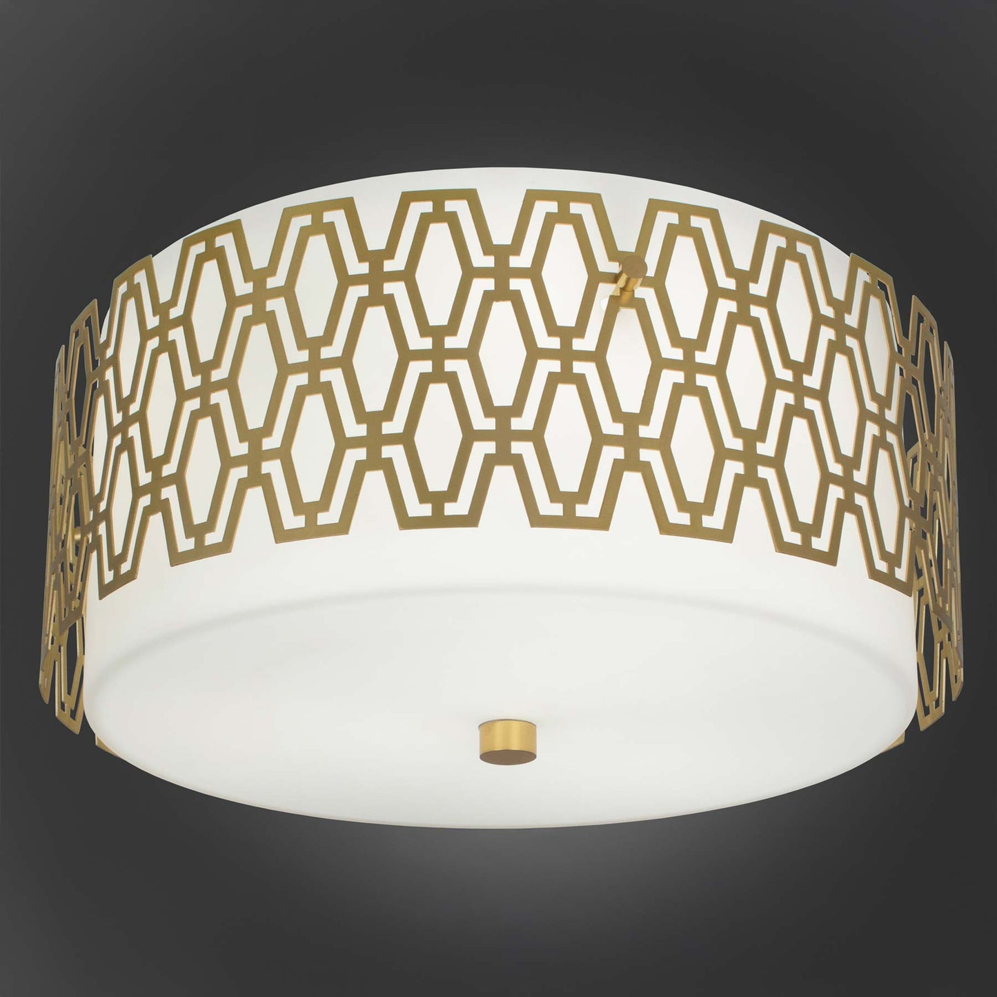 Marcel Flush Mount Ceiling Light in Detail.