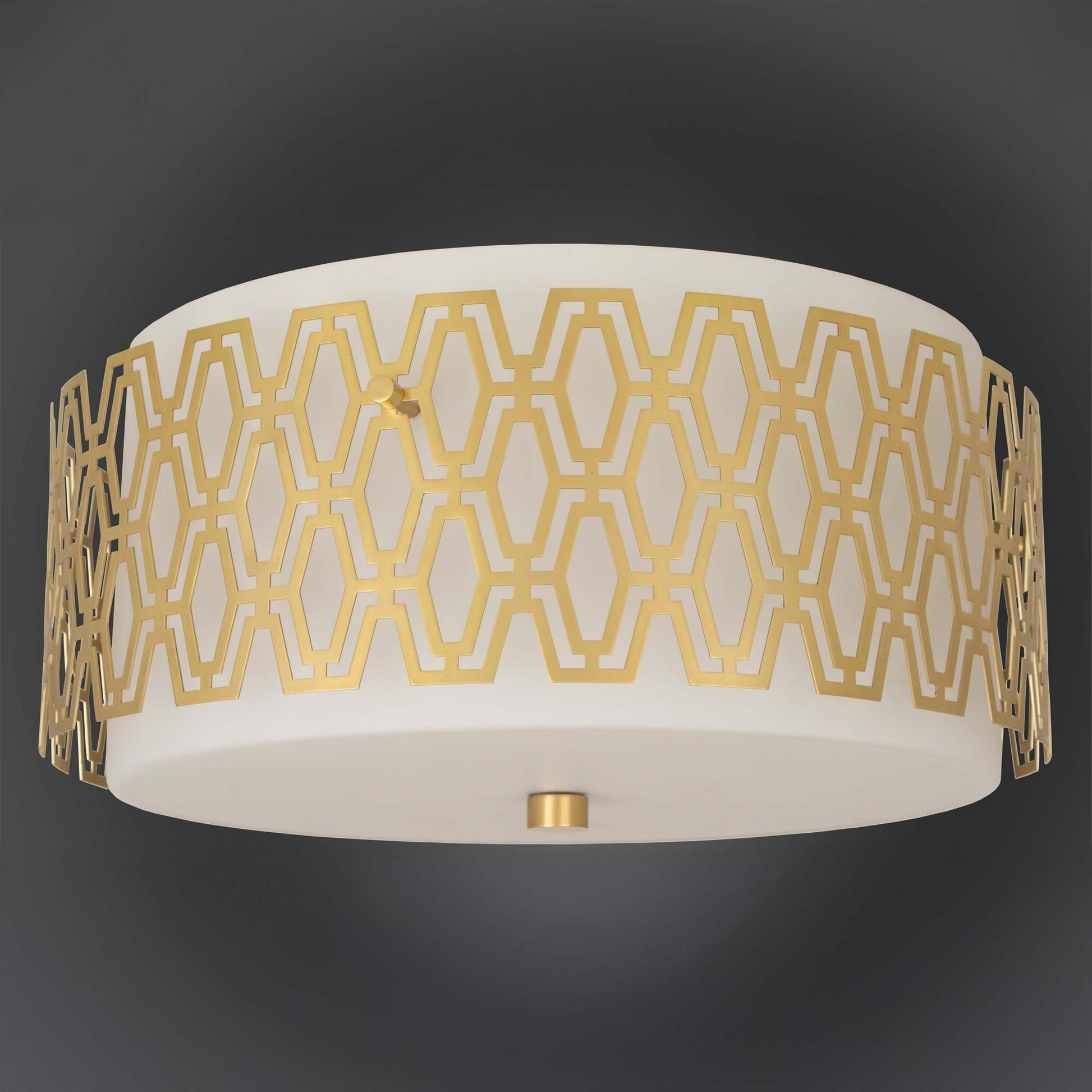 Marcel Flush Mount Ceiling Light in Detail.