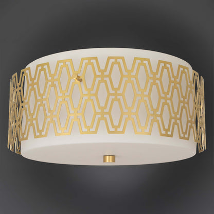 Marcel Flush Mount Ceiling Light in Detail.