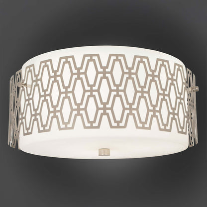 Marcel Flush Mount Ceiling Light in Detail.