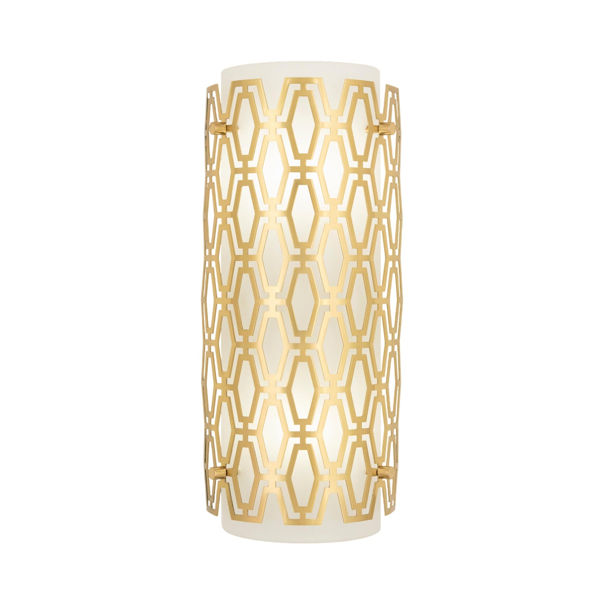 Marcel Wall Light in Modern Brass.
