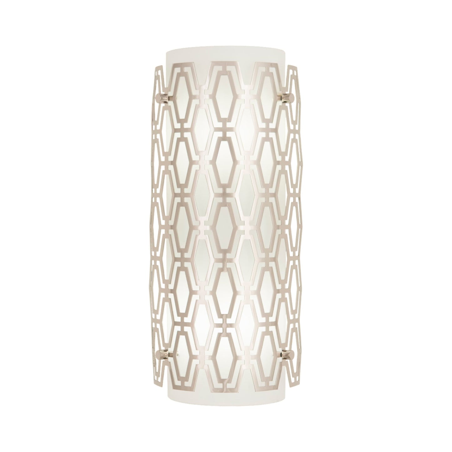 Marcel Wall Light in Polished Nickel.