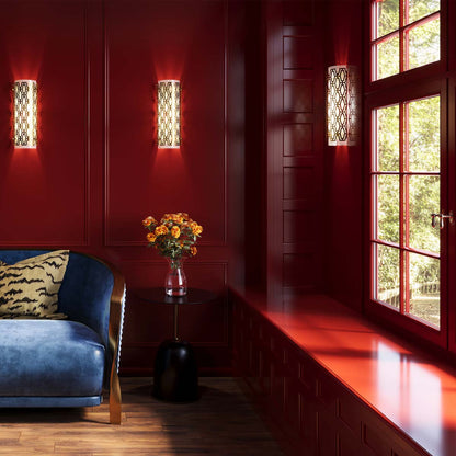 Marcel Wall Light in living room.