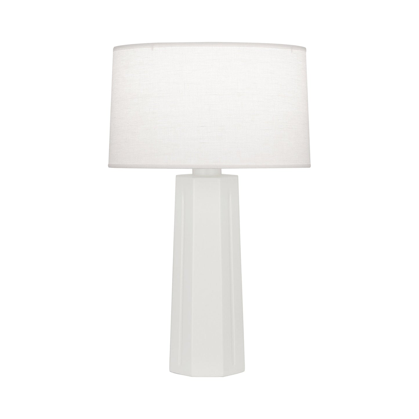 Mason Table Lamp in Matte Lily.