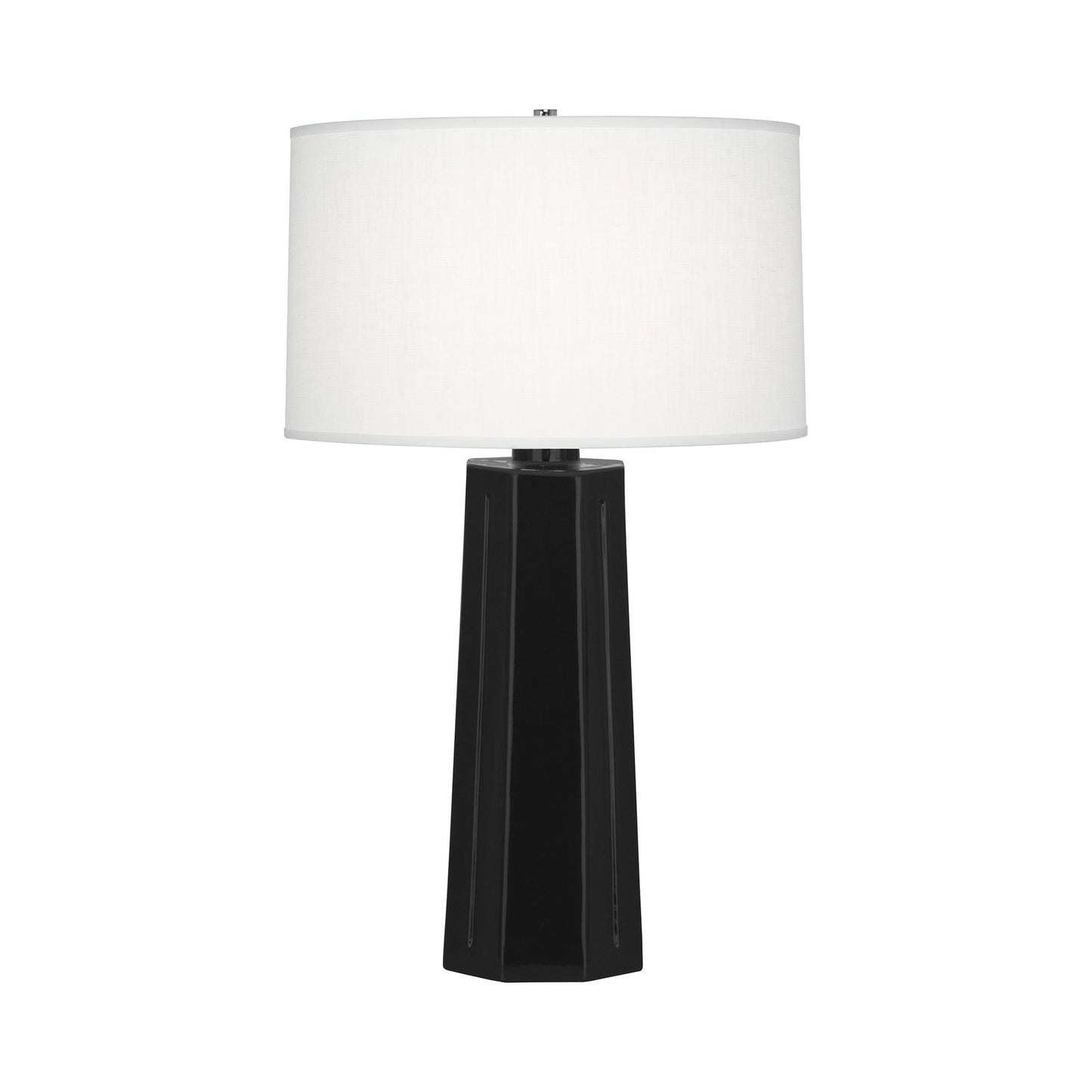 Mason Table Lamp in Obsidian.