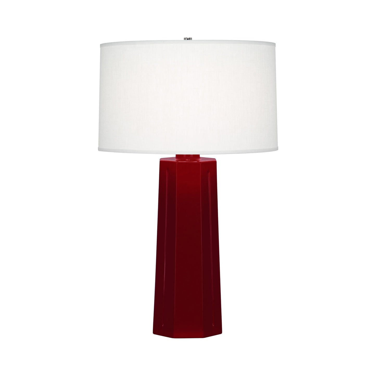 Mason Table Lamp in Sangria.
