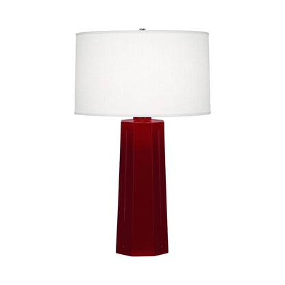 Mason Table Lamp in Sangria.