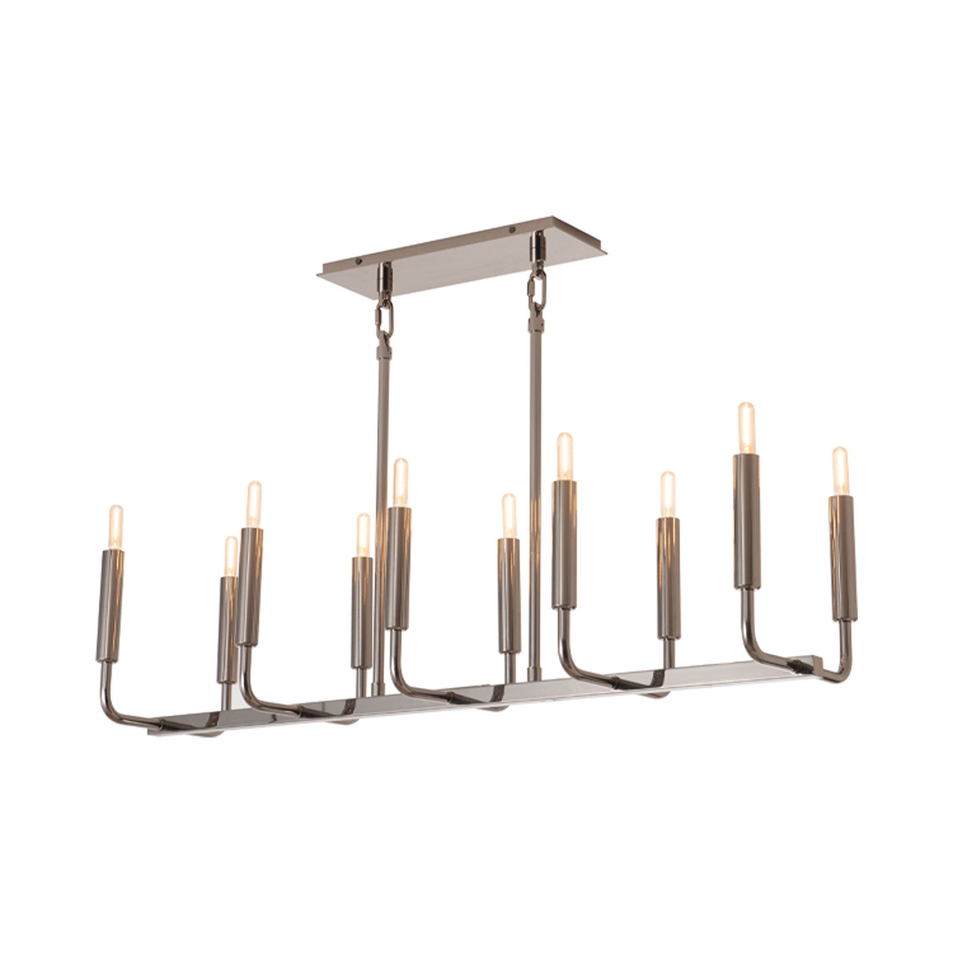 Mavisten Edition Carbonia Linear Chandelier.
