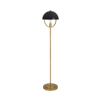 Mavisten Edition Copernica Floor Lamp in Lacquered Burnished Brass/Piano Black.