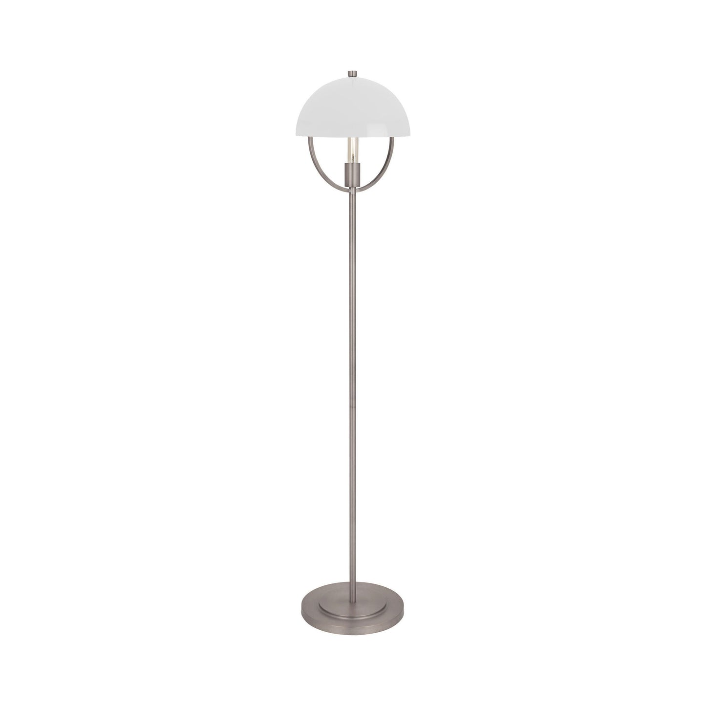 Mavisten Edition Copernica Floor Lamp in Pewter/White.