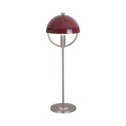 Mavisten Edition Copernica Table Lamp in Pewter/Oxblood.