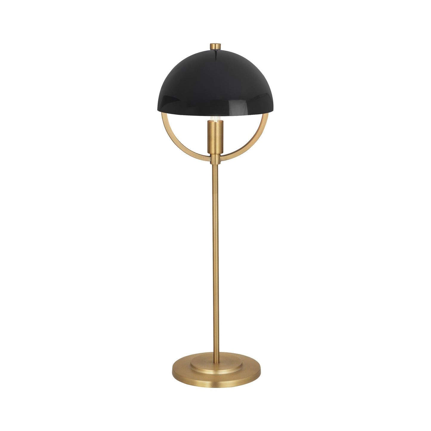 Mavisten Edition Copernica Table Lamp in Lacquered Burnished Brass/Piano Black.