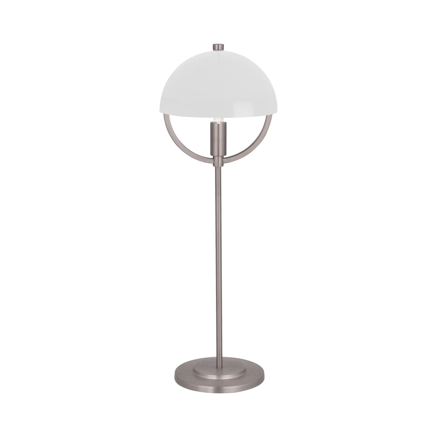 Mavisten Edition Copernica Table Lamp in Pewter/White.