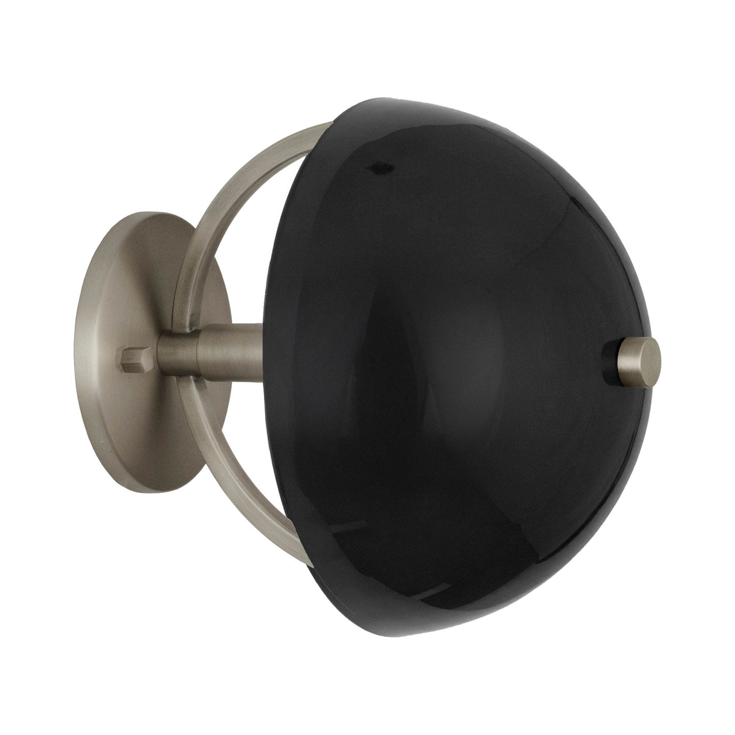 Mavisten Edition Copernica Wall Light in Pewter/Piano Black.