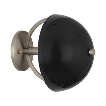 Mavisten Edition Copernica Wall Light in Pewter/Piano Black.