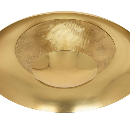 Michael Berman Brut 626 Flush Mount Ceiling Light in Detail.