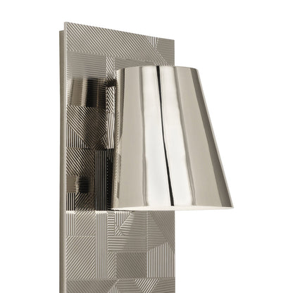 Michael Berman Brut Outdoor Wall Light in Detail.