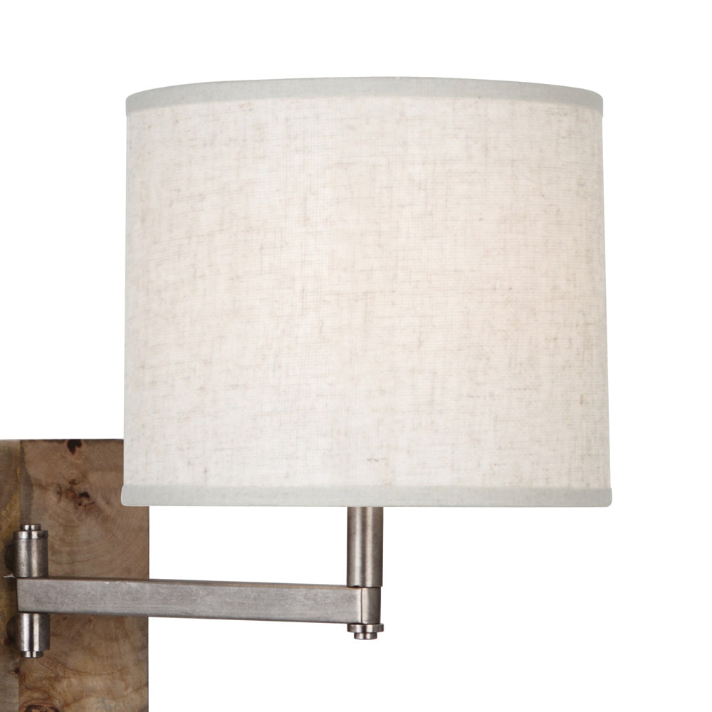 Oliver Swing Arm Wall Light in Detail.
