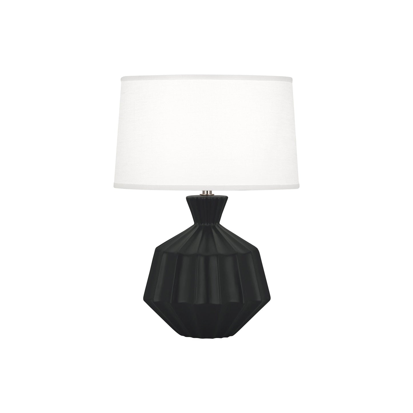 Orion Table Lamp in Matte Obsidian (Small).