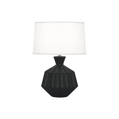 Orion Table Lamp in Matte Obsidian (Small).