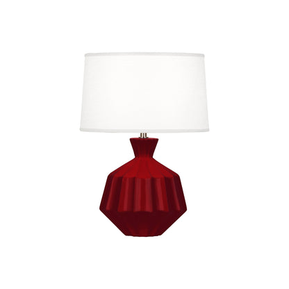 Orion Table Lamp in Sangria (Small).