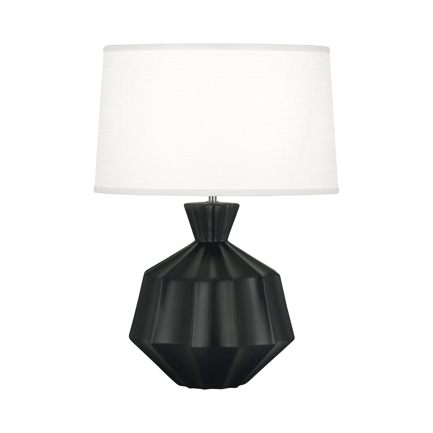 Orion Table Lamp in Matte Obsidian (Large).