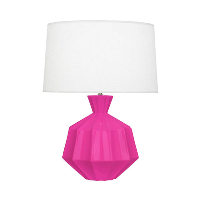 Orion Table Lamp in Razzle Rose (Large).