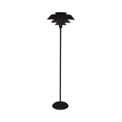 Pierce Floor Lamp in Piano Black.