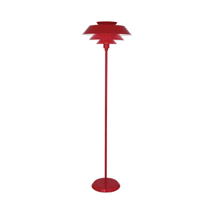 Pierce Floor Lamp in Ruby Red.