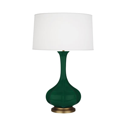 Pike Table Lamp in Jungle/Aged Brass.