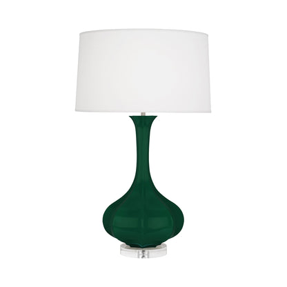 Pike Table Lamp in Jungle/Lucite.