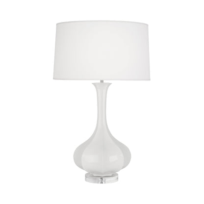 Pike Table Lamp in Lily/Lucite.