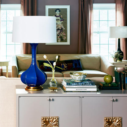 Pike Table Lamp in living room.