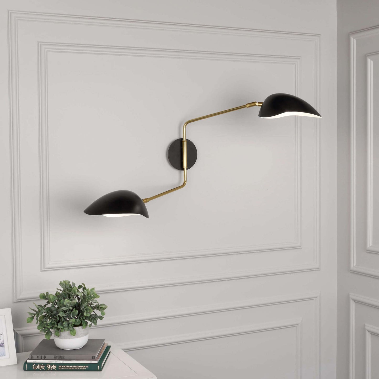 Racer Wall Light in bedroom.