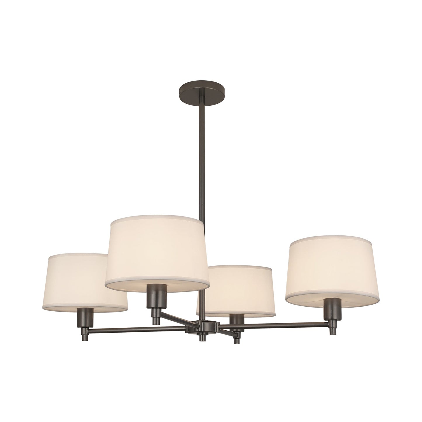 Real Simple Chandelier in Gunmetal.