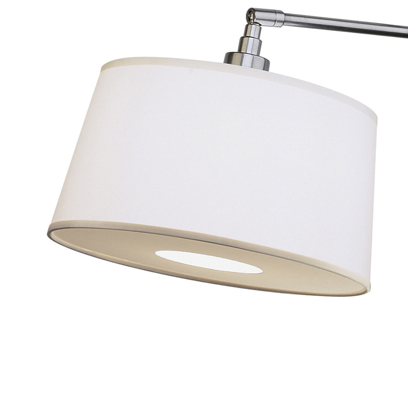 Real Simple Ring Swing Arm Wall Light in Detail.