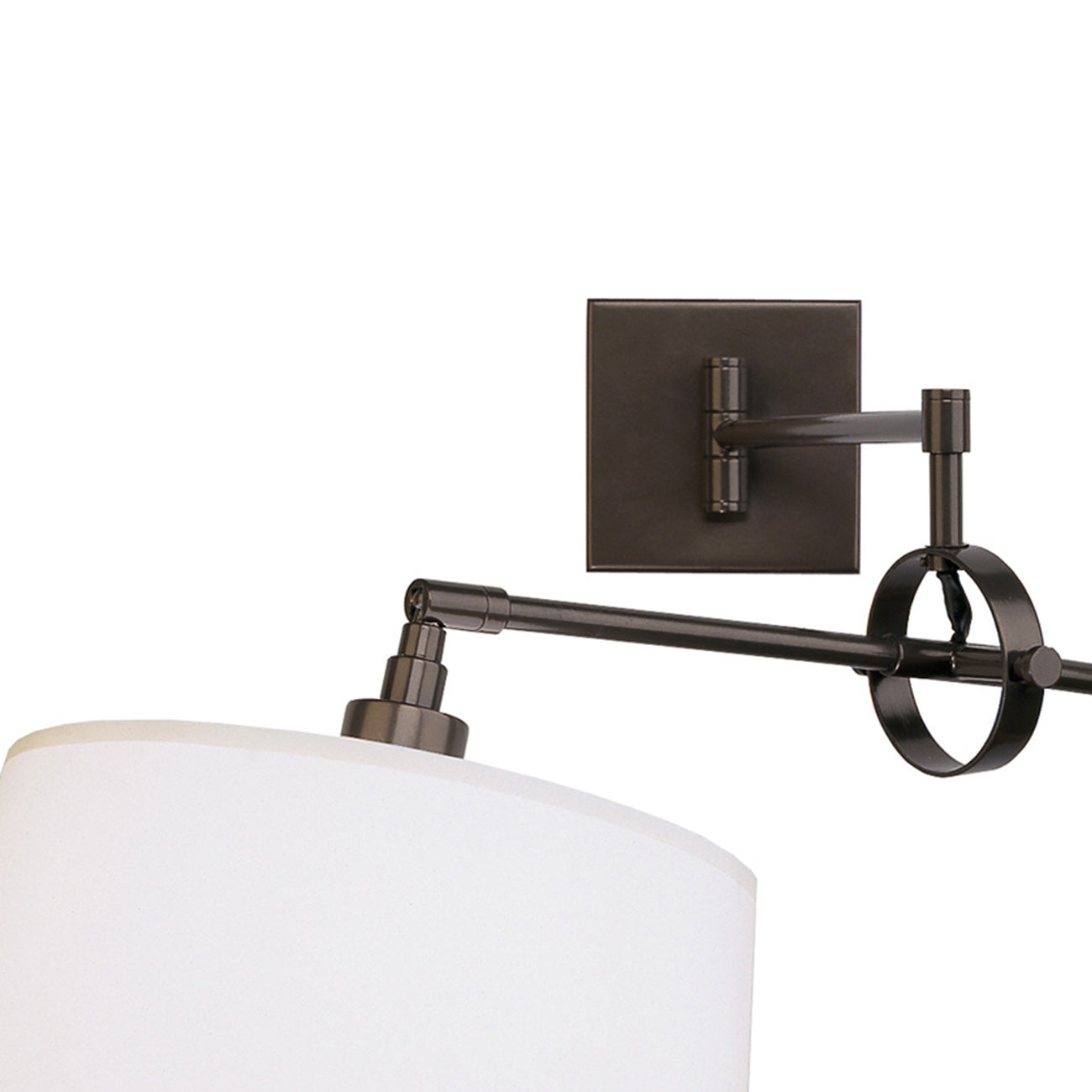 Real Simple Ring Swing Arm Wall Light in Detail.