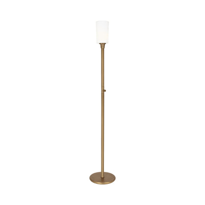 Rico Espinet Nina Floor Lamp in Aged Brass.