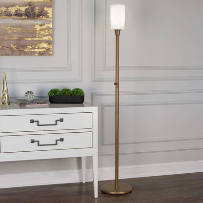 Rico Espinet Nina Floor Lamp in living room.