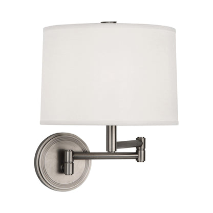 Sofia Swing Arm Wall Light in Dark Antique Nickel.