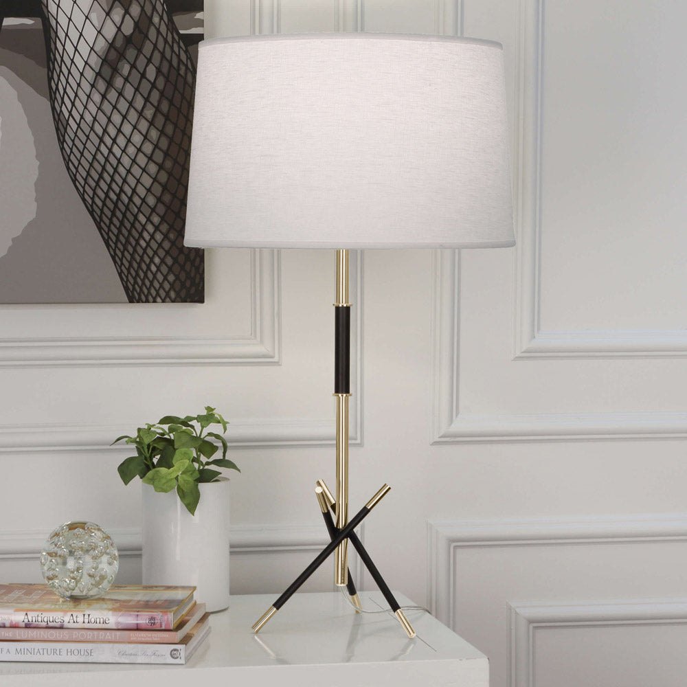 Thatcher Table Lamp in living room.