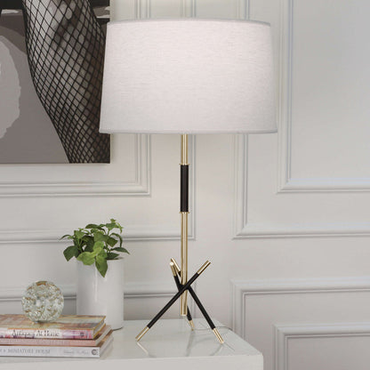 Thatcher Table Lamp in living room.