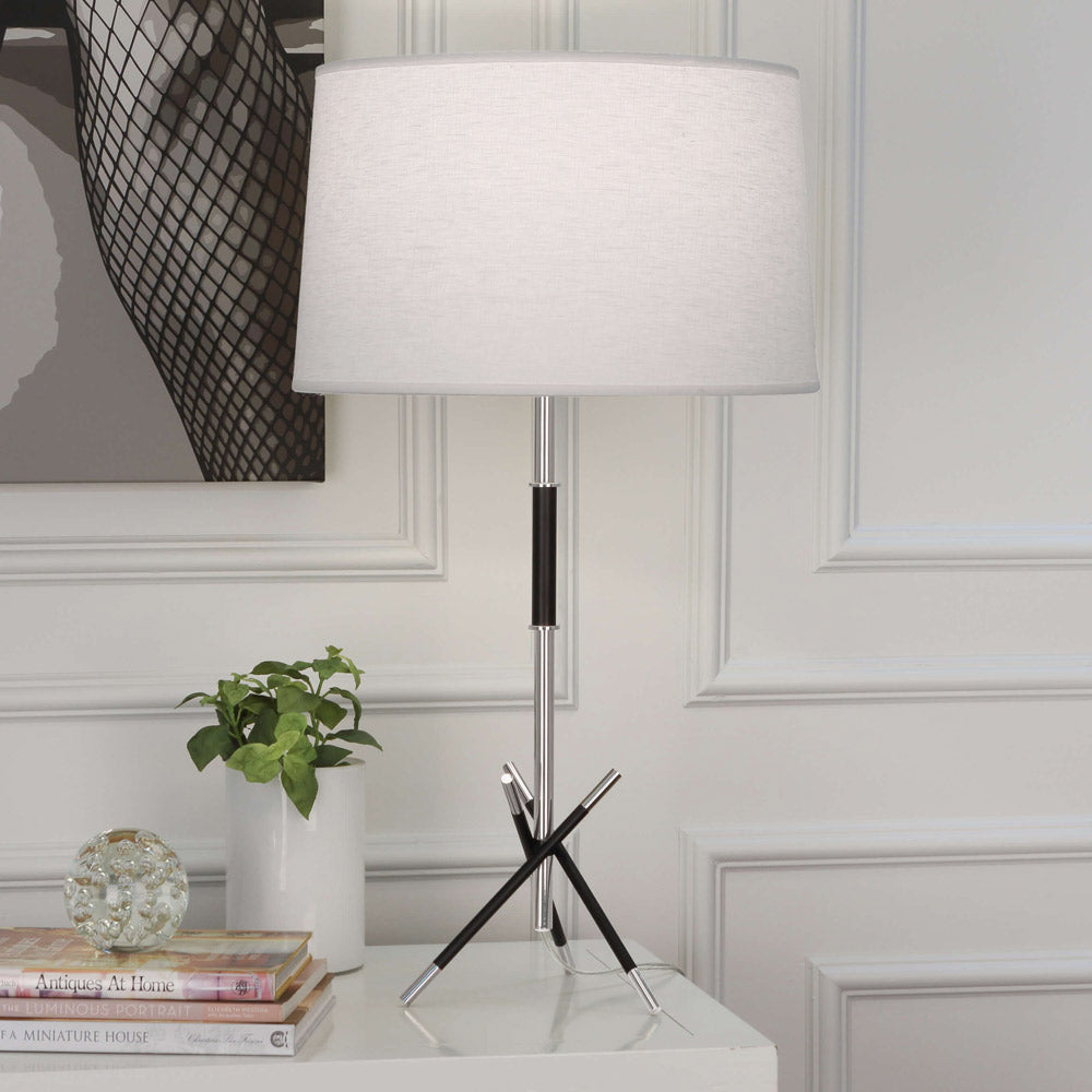 Thatcher Table Lamp in living room.
