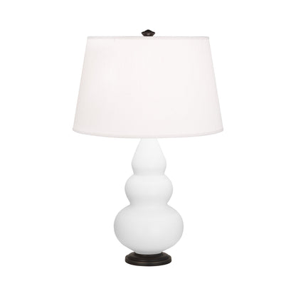 Triple Gourd Accent Lamp in Matte Daisy/Deep Patina Bronze.