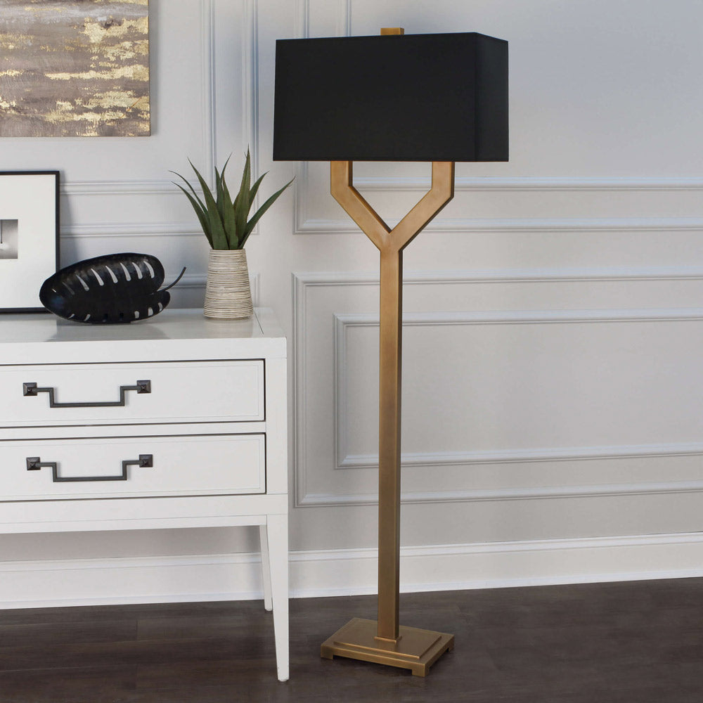Valerie Floor Lamp in living room.